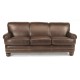 Bay Bridge Stationary Leather Sofa