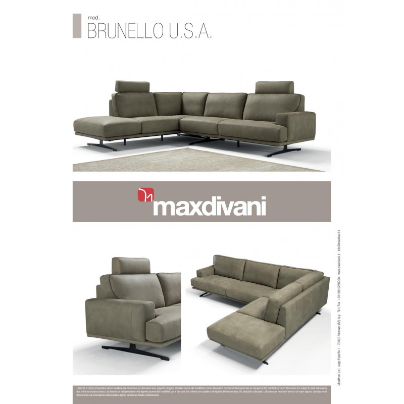 BRUNELLO Stationary Sectional
