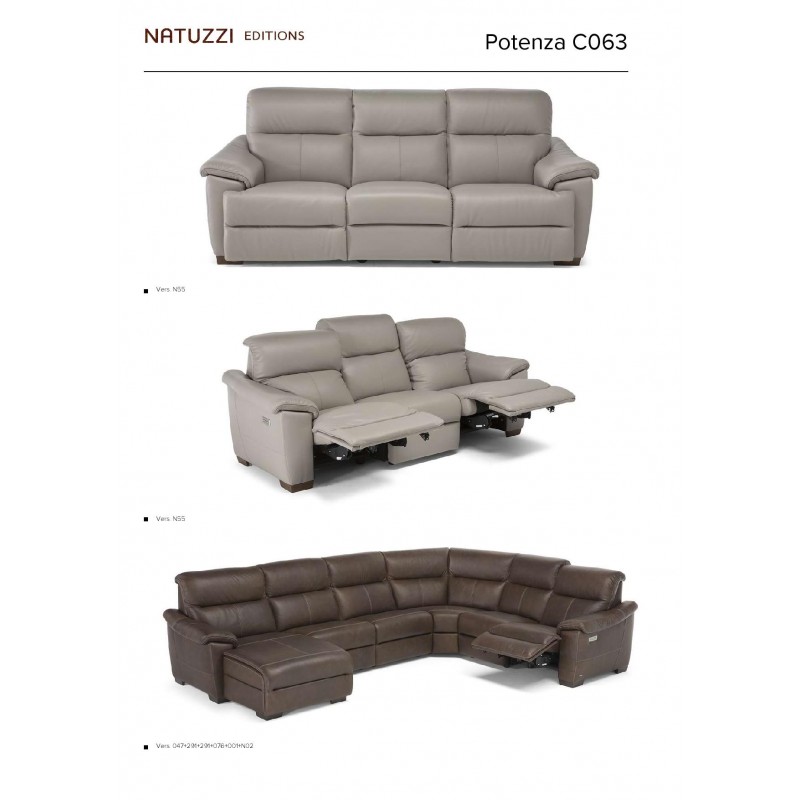C063-M55 Reclining Sofa