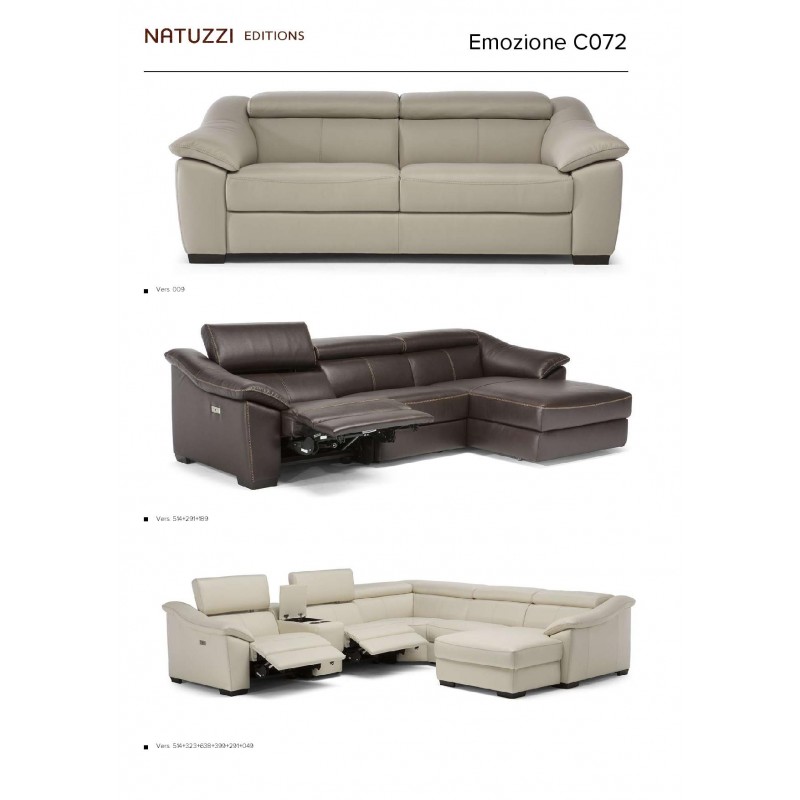 C072 Reclining Sectional