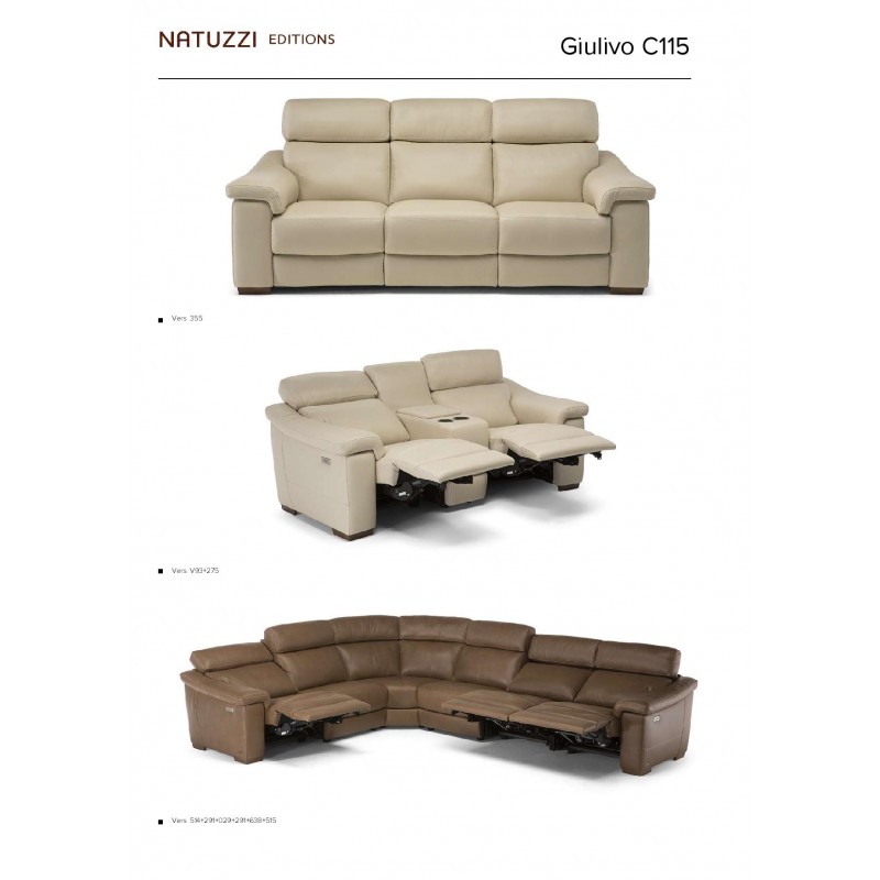 C115 Reclining Sectional