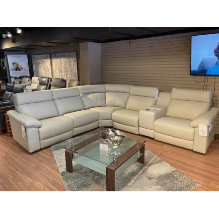 C126 LEATHER RECLINING SECTIONAL C126 LEATHER RECLINING SECTIONAL
