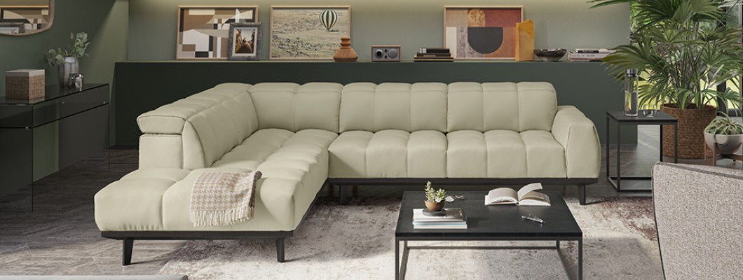 Comfort And Style Combined In This Sectional