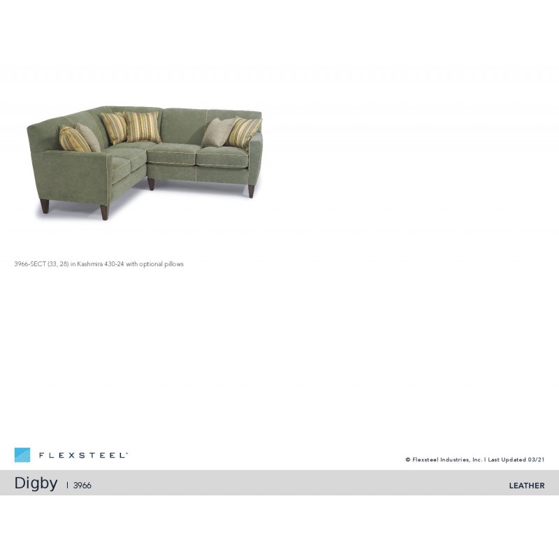 DIGBY LEATHER SECTIONAL
