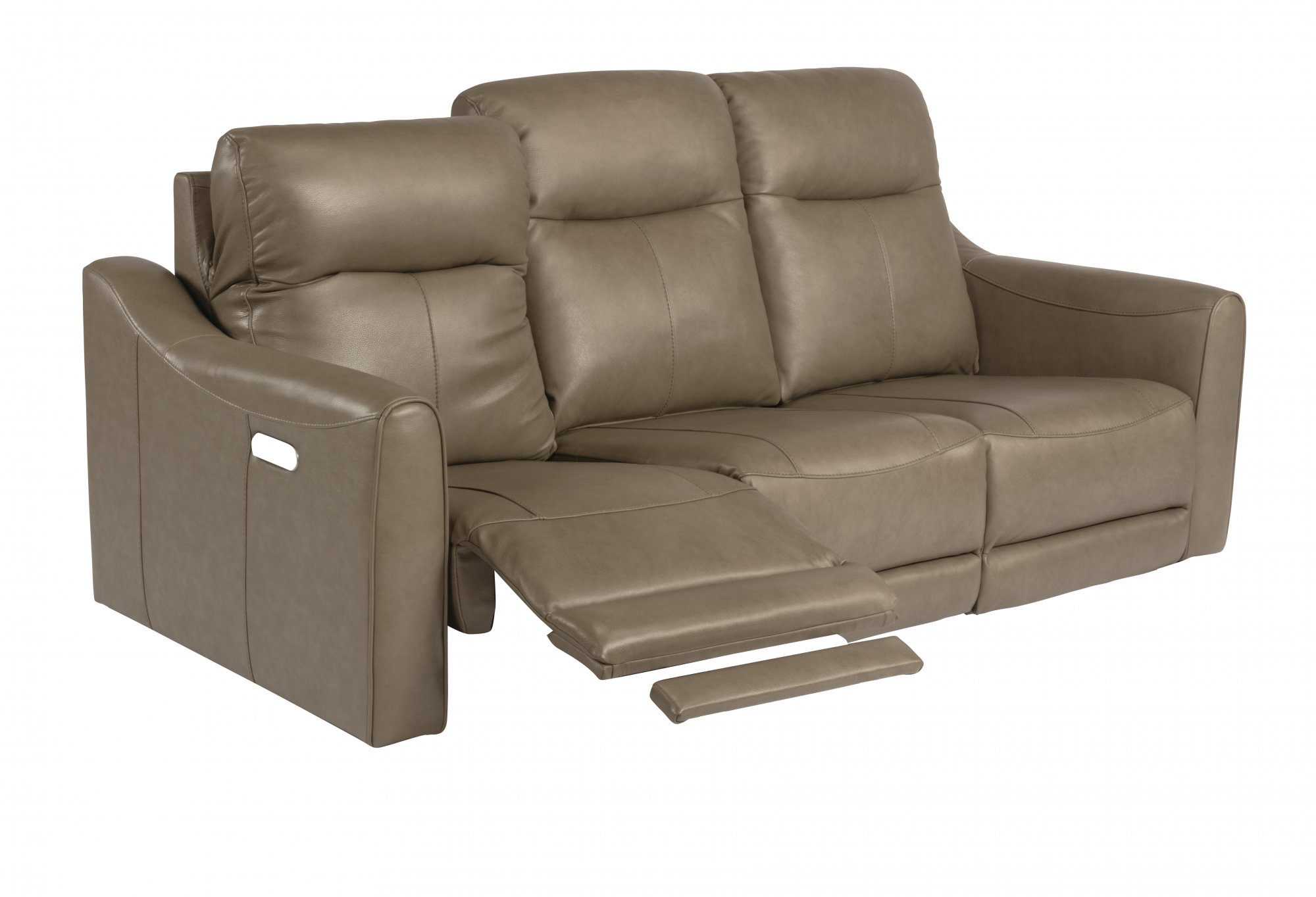 flexsteel forte power headrest sofa